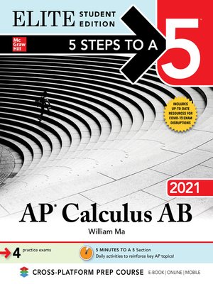 cover image of 5 Steps to a 5: AP Calculus AB 2021